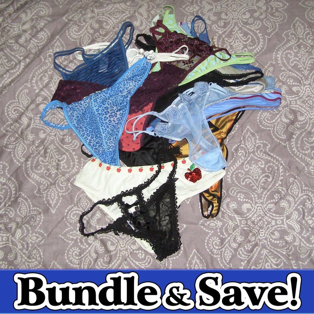 Panties, Thongs, All different sizes & styles